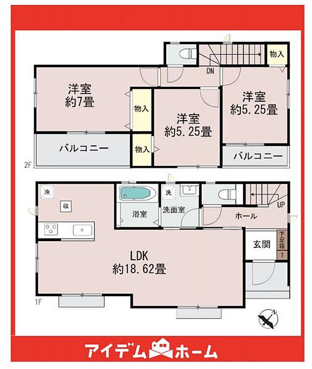 ☆A号棟間取図☆
