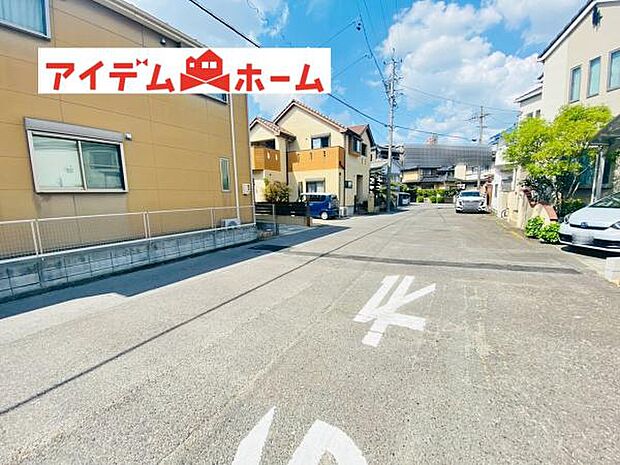 西側道路(2026年4月)撮影