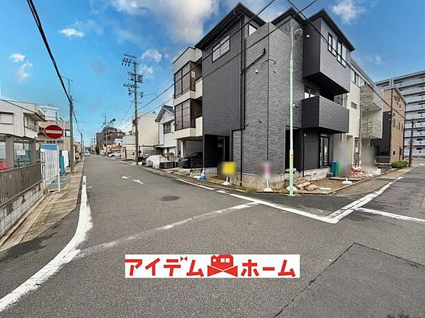 北側道路（2026年9月）撮影