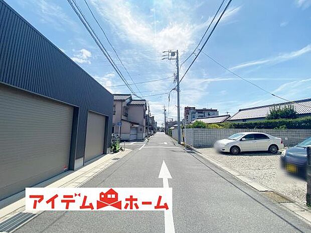 南側道路(2026年8月)撮影