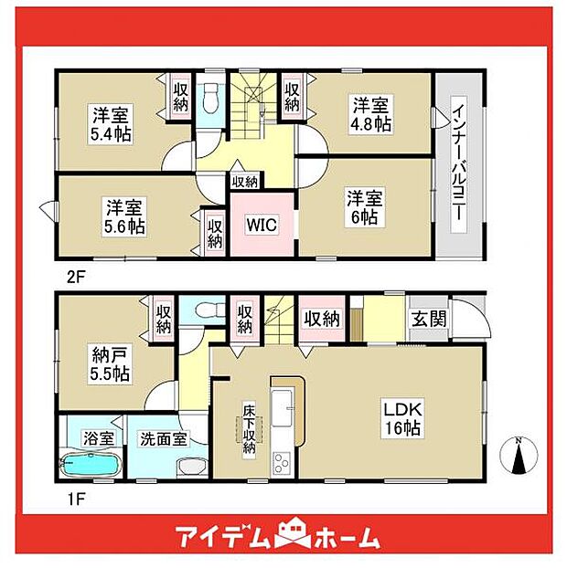 ☆2号棟間取図☆