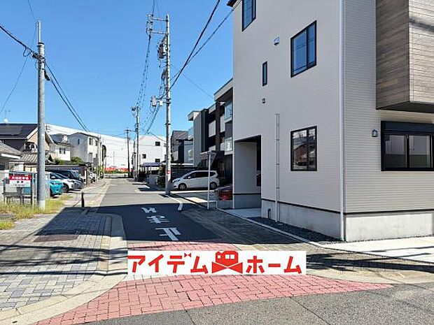 北側道路(2026年10月)撮影