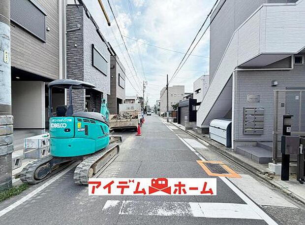 西側道路(2026年9月)撮影