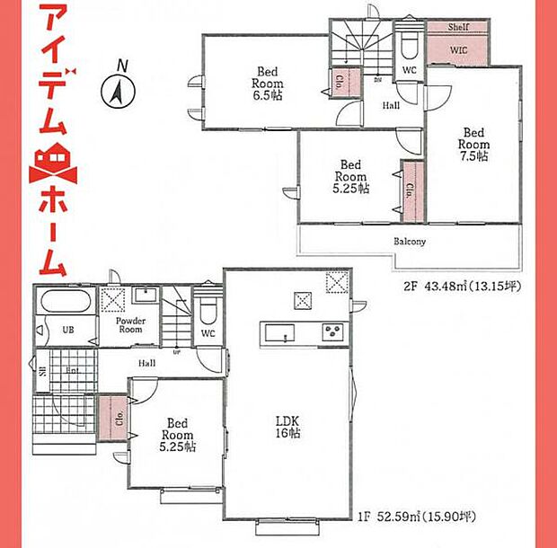 ☆A号棟間取図☆