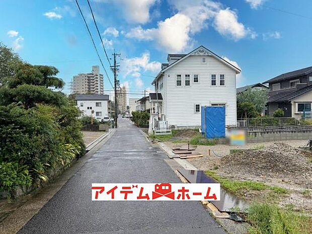 前面道路（2026年9月）撮影