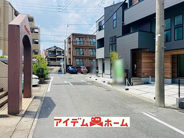 南側道路（2026年7月）撮影