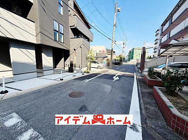 南側道路（2026年10月）撮影