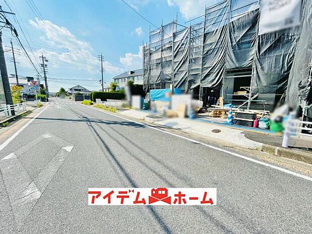 前面道路（2026年8月）撮影