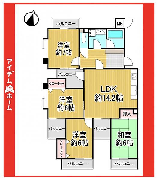 間取り：323000500413