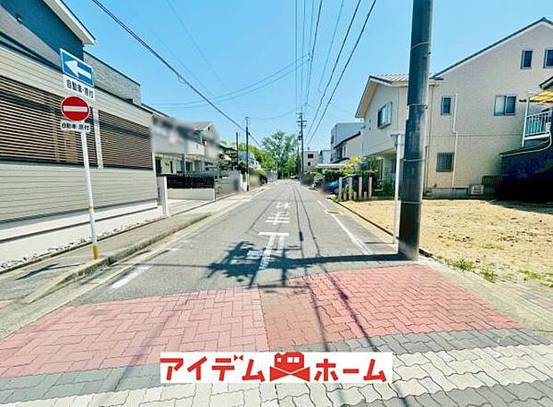 北側道路（2026年5月）撮影