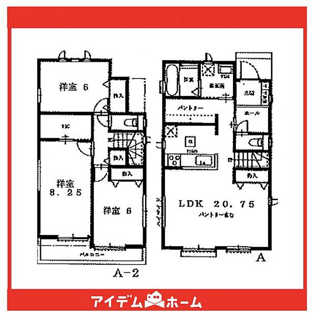 ☆A号棟間取図☆