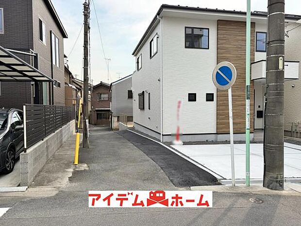 東側道路(2026年9月)撮影