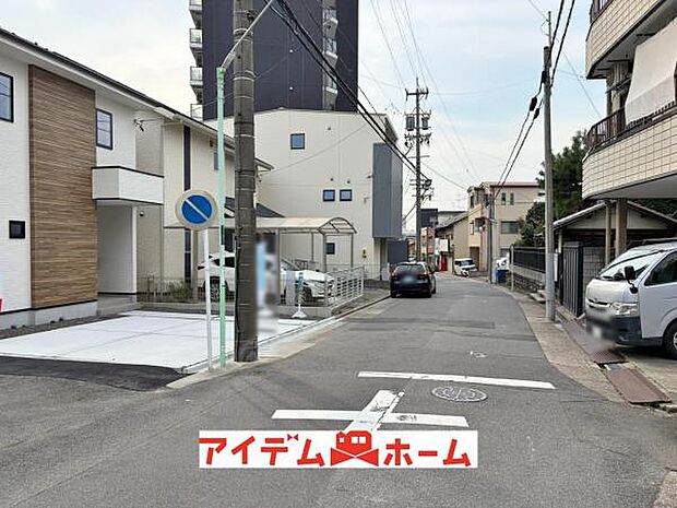 北側道路(2026年9月)撮影