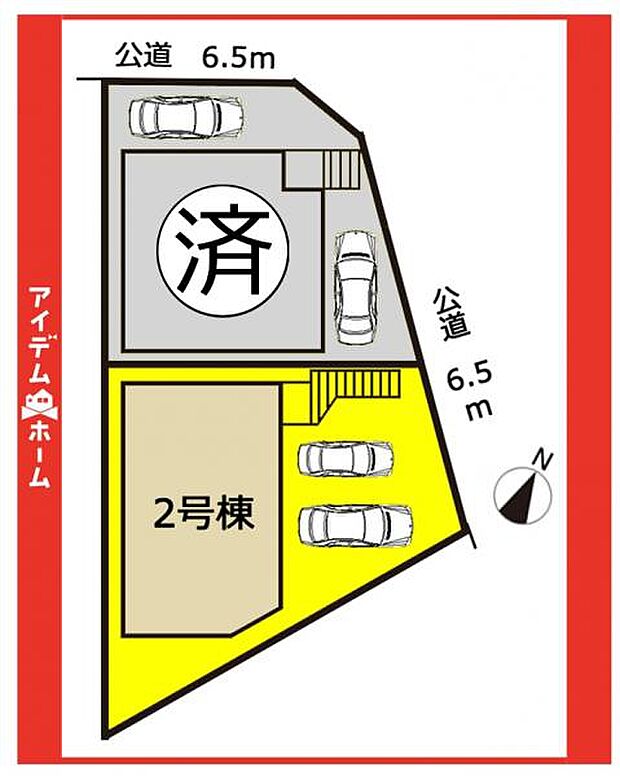 本物件は2号棟です♪
