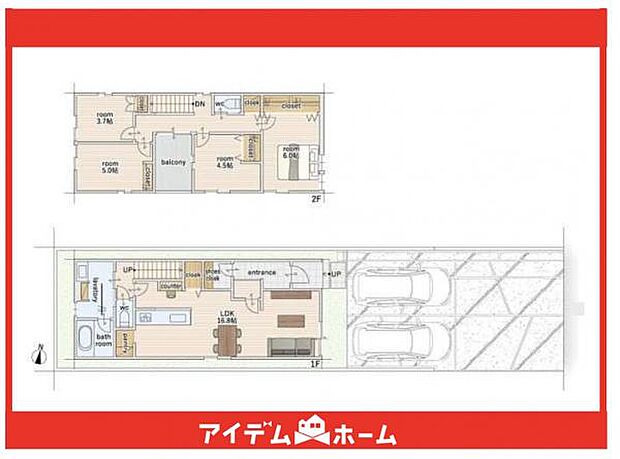 ☆1号棟間取図☆