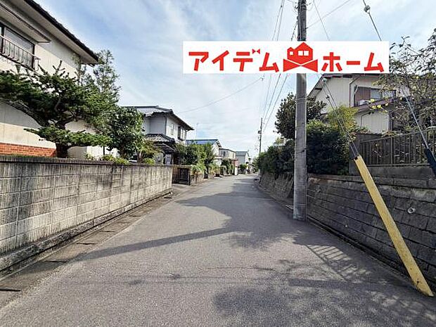 前面道路（2026年9月）撮影