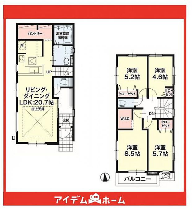 ☆2号棟間取図☆