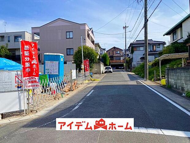 西側道路(2026年7月)撮影