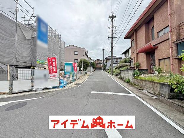 西側道路(2026年9月)撮影