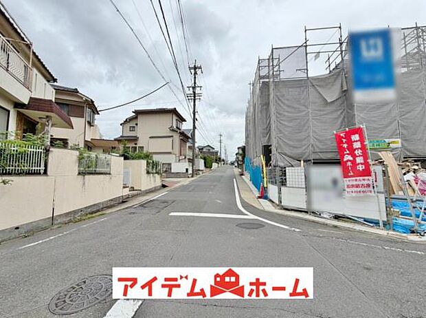 北側道路(2026年9月)撮影