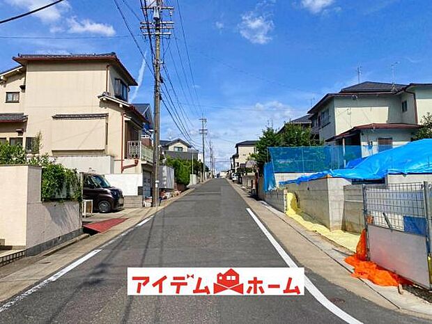 北側道路(2026年7月)撮影