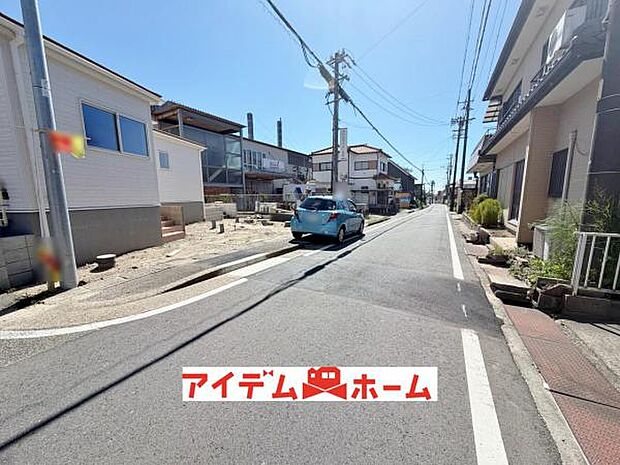 西側道路(2026年9月)撮影