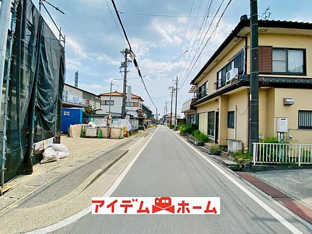 西側道路(2026年7月)撮影