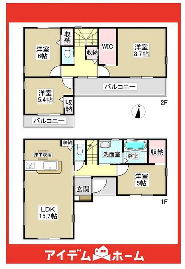 ☆1号棟間取図☆