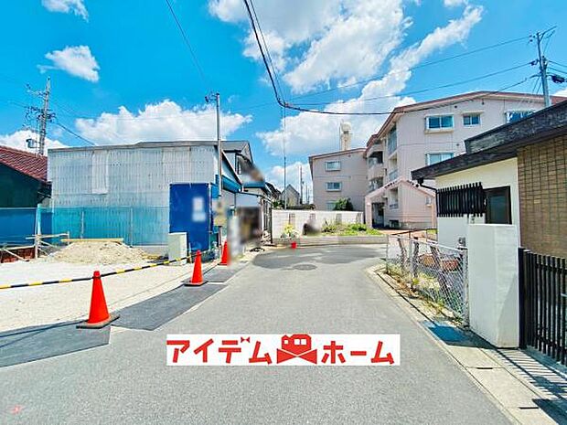 南側道路（2026年8月）撮影