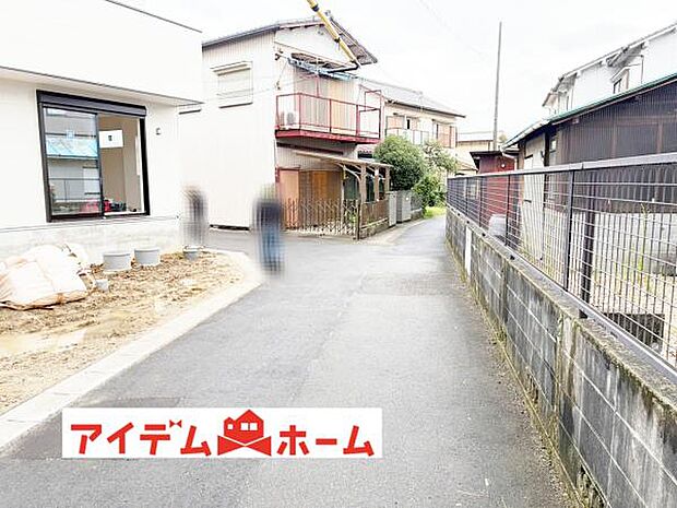 南側道路（2026年9月）撮影
