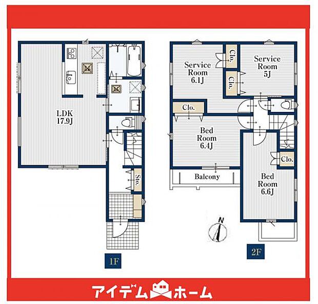 ☆1号棟間取図☆
