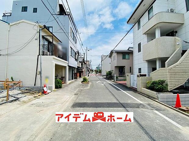 前面道路（2026年7月）撮影