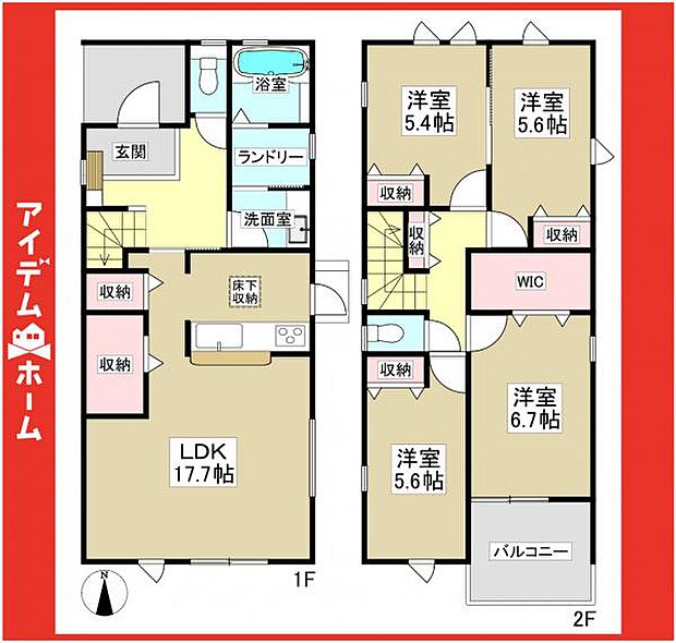 ☆1号棟間取図☆