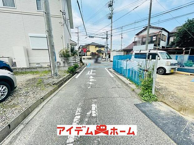 南側道路(2026年8月)撮影
