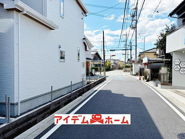 北側道路(2026年9月)撮影
