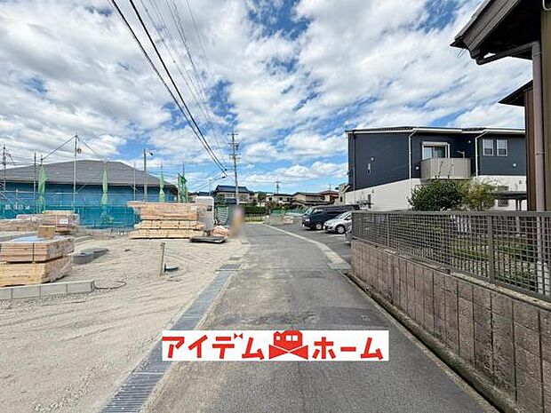 前面道路（2026年9月）撮影
