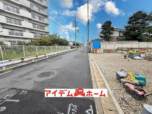 北側道路(2026年9月)撮影
