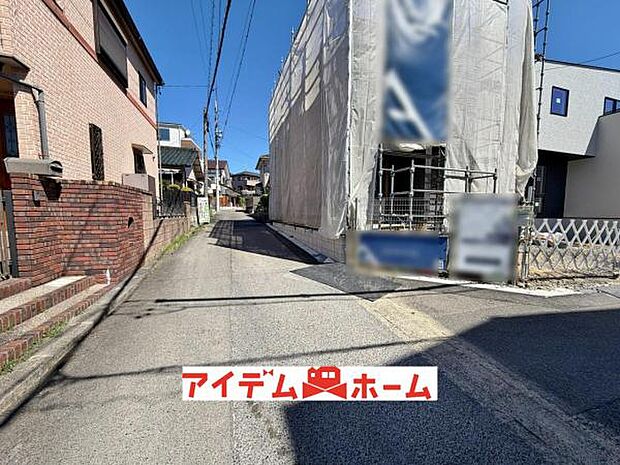 西側道路(2026年9月)撮影