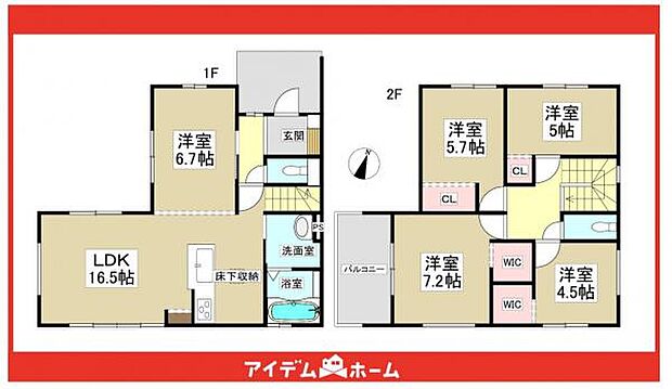 ☆1号棟間取図☆
