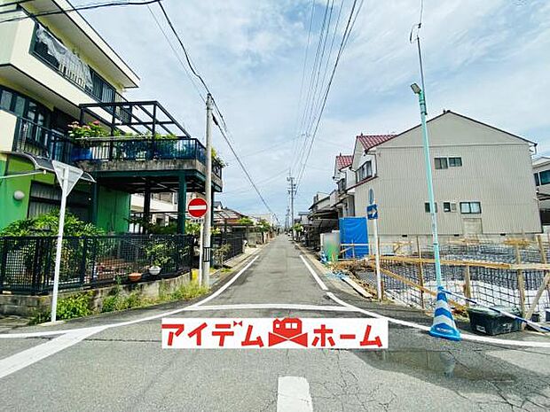 北側道路(2026年8月)撮影