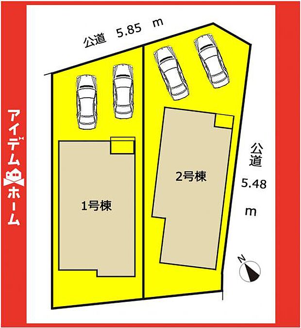 本物件は2号棟です♪
