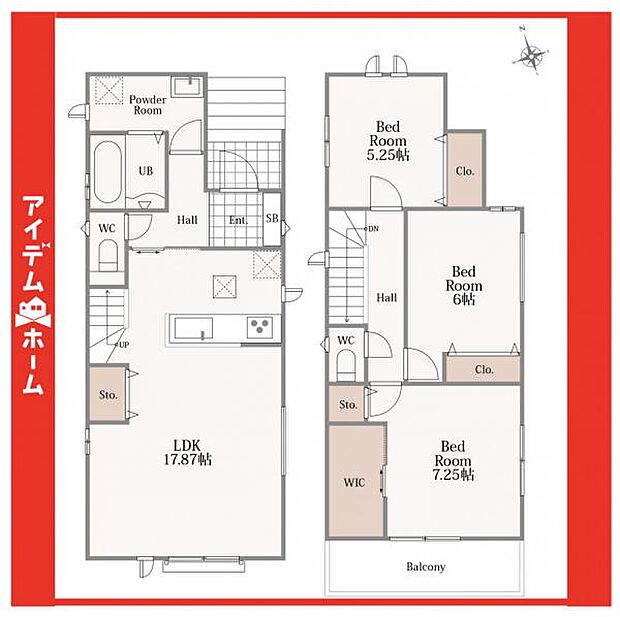 ☆A号棟間取図☆