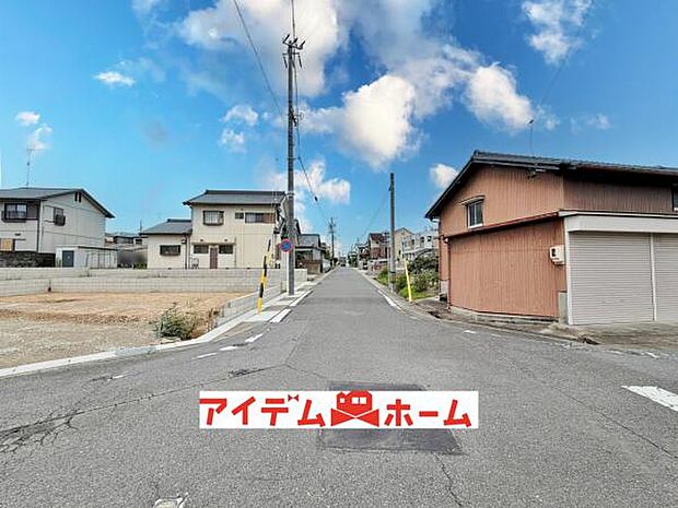 北側道路(2026年9月)撮影