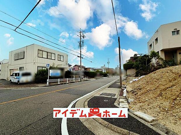 北側道路（2026年9月）撮影