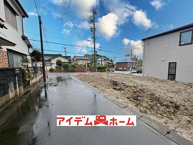 東側道路(2026年9月)撮影