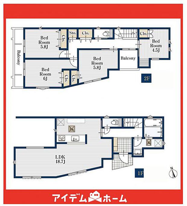 ☆2号棟間取図☆
