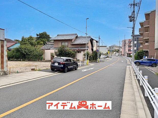 西側道路(2026年9月)撮影