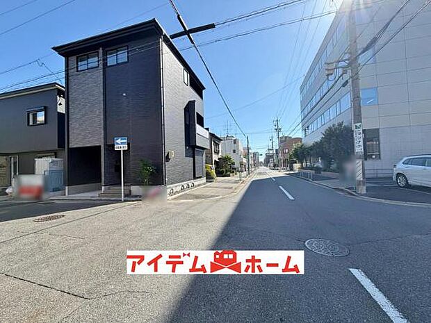 西側道路(2026年10月)撮影