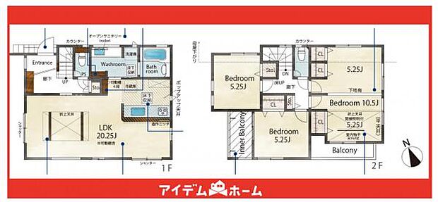 ☆1号棟間取図☆