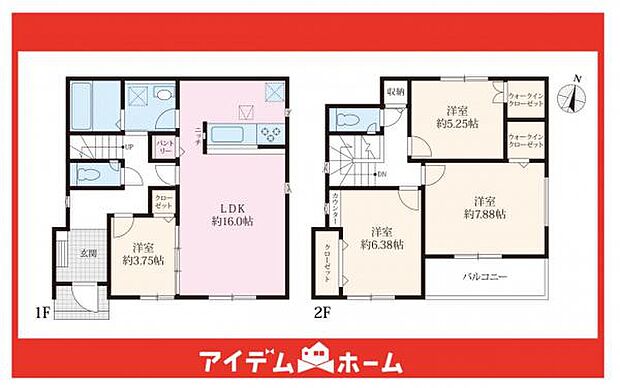 ☆1号棟間取図☆